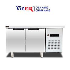 Tủ bàn mát 1m5 lạnh trực tiếp Viner