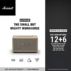 Loa Bluetooth Marshall Acton III - Hàng Chính Hãng
