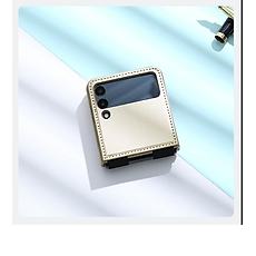 Case bao da chống sốc cho Samsung Galaxy Z Flip 4 trang bị chân chống giá đỡ điện thoại hiệu Nillkin Qin Vegan (bảo vệ máy cực tốt, chất liệu da thật cao cấp, thiết kế thời trang cá tính) - hàng nhập khẩu