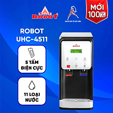 Máy Lọc Nước ĐIện Giải Ion Kiềm ROBOT UHC 4511 Chức Năng Nóng Lạnh - Hàng Chính Hãng