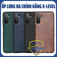 Ốp lưng da dành cho Samsung Galaxy A15/A25/A35/A55 hàng chính hãng X-Level cao cấp - Hàng Chính Hãng