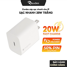 Sạc nhanh Mophie Power Delivery 20W 1 USB-C, sạc nhanh mọi thiết bị từ cổng USB-C - Hàng chính hãng