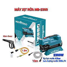 MÁY XỊT RỬA 2300W MB-2300 MINBAO -HÀNG CHÍNH HÃNG