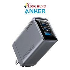 Cốc sạc Anker GaNPrime Portable Wall Charger 100W 2Type-C 1USB A2688 - Hàng chính hãng