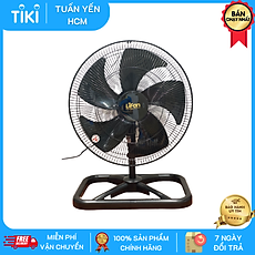 Quạt sàn công nghiệp Lifan S-18CN công suất 55W, chân đế kim loại bọc vỏ cao su chắc chắn, sải cánh 45cm - Hàng chính hãng