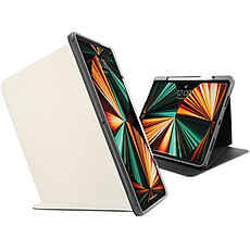 BAO DA TOMTOC (USA) FOR IPAD PRO 12.9 INCH 2021 TỪ TÍNH ĐA GÓC VERTICAL HỖ TRỢ SẠC KHÔNG DÂY APPLE PENCIL B02-008 - HÀNG CHÍNH HÃNG