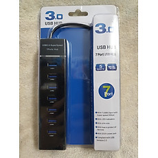 Hub chia 7 cổng USB, usb Hub tốc độ 3.0 - Hàng chính hãng