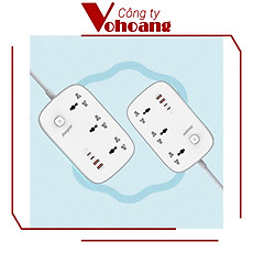 Ổ cắm điện Energizer đa năng 3AC kèm 2USB-A và 2USB-C sạc nhanh PD (max PD 65W) - Energizer EPB3250W00EU