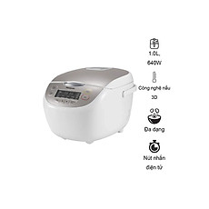 Nồi cơm điện tử Panasonic SR-CL108WRAM 1 lít - Hàng chính hãng, Bảo hành 12 tháng, Chất lượng Nhật Bản