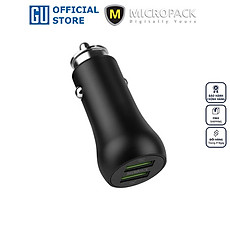 Củ sạc Ôtô MicroPack POWER MOTOR LITE 2 MCC-236QC Hai Cổng USB-A Công Suất 18W Tổng Công Suất 36W Hàng Chính Hãng