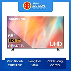 Smart tivi Samsung 4K 65 inch UA65AU7700KXXV - Hàng chính hãng