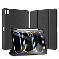 Bao da Dux Ducis Domo Series cho iPad Pro 11 inch 2024/ Pro 13 inch 2024 M4 có khe cắm bút, auto sleep/ wake_ Hàng chính hãng