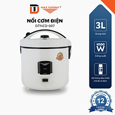 Nồi Cơm Điện Trắng Đạt Tường - DTNCD006 ; 007 - Hàng Chính Hãng - DTNCD007 - 3L
