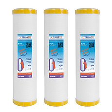 Bộ 3 lõi lọc nước số 1 (lõi PP) Yamato 10 inch