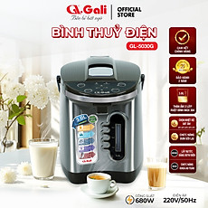 Bình Thuỷ Điện Gali GL-5030G Dung tích 3L nhỏ gọn, Thân bằng nhựa nguyên sinh cao cấp, lòng trong bằng Inox 304 dày chất lượng. Hàng chính hãng chất lượng cao bảo hành 24 tháng.