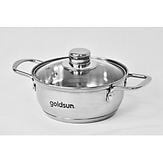 Nồi inox 3 đáy Goldsun F16 GE1204 - Hàng Việt Nam chính hãng