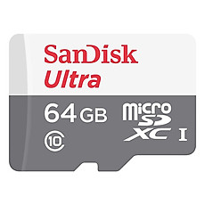Thẻ Nhớ Micro SDXC SanDisk UHS-1 64GB Class 10 - Hàng Chính Hãng