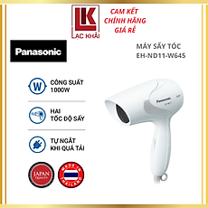 Máy Sấy Tóc Panasonic EH-ND11-W645 (Trắng) - Công suất 1000W - Bảo Hành 12 Tháng - Hàng Chính Hãng