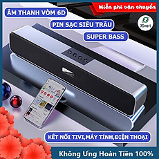 Loa Bluetooth Không Dây Cao Cấp XSmart A36 PRO BASS 2021 Âm Thanh Nghe Nhạc Siêu Đã Tương Thích Điện Thoại Máy Tính Laptop Tivi - Hàng Chính Hãng