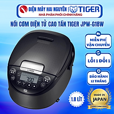 Nồi Cơm Điện Tử Cao Tần Tiger JPW-G18W 1.8 lít - Hàng chính hãng