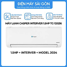 Máy Lạnh Casper Inverter 1.5hp TC-12IS36-Hàng chính hãng