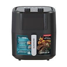 NỒI CHIÊN KHÔNG DẦU 9L SUNHOUSE SHD4037 - Hàng Chính Hãng