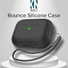 Case Ốp Cho Airpods PRO 2 Kai.N_Bounce Silicone Kèm Dây Đeo_ Hàng Chính Hãng