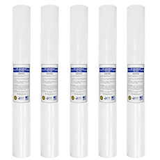 Bộ 5 lõi lọc nước số 1| PP 5micron 20 inch dùng cho bộ lọc thô, máy lọc nước R.O 30-50L/h (Hàng chính hãng)