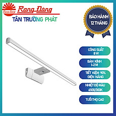 Đèn Led Chiếu Gương cảm biến Rạng Đông, thích hợp gắn bàn trang điểm, soi tranh hoặc gương phòng tắm