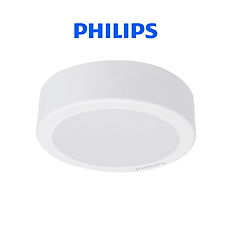 Bộ Đèn Philips LED Ốp Trần tròn lắp nổi DN027C- Công suất (11W, 15W, 18W, 23W)
