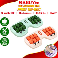 Bàn lăn massage chân bằng nhựa Nikio NK-05C - Hàng cao cấp