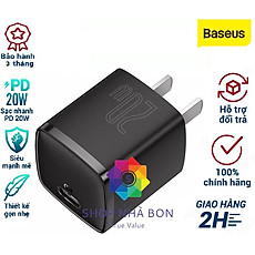 Sạc nhanh 20W cho iPhone và điện thoại Android - Baseus Super Si Quick Charger - Hàng chính hãng