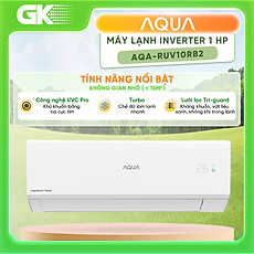 Máy Lạnh AQUA Inverter 1 HP AQA-RUV10RB2 - Hàng Chính Hãng - Chỉ Giao HCM