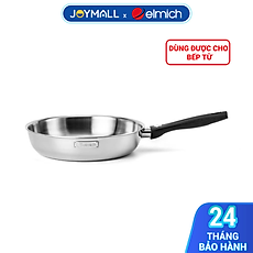 Chảo cạn inox nguyên khối Elmich Basic EL-2840IN nhiều size, Hàng chính hãng, bắt từ nhanh mọi bếp - JoyMall