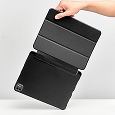 Bao da gập siêu mỏng nhẹ cho IPad A16 Gen 11 2025 hiệu WIWU Classic Case - Hàng chính hãng