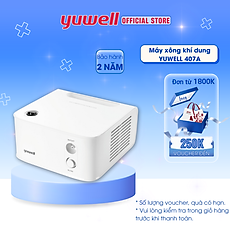 Máy Xông Khí Dung Nén Khí YUWELL 407A Xông Mũi Họng Hiệu Quả - Bảo Hành 2 Năm - Nhập Khẩu Chính Hãng