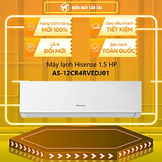 Máy Lạnh Hisense 1.5 HP AS-12CR4RVEDJ01 - Chỉ Giao tại HCM