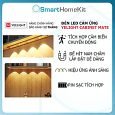 Đèn LED cảm biến pin sạc Yeelight Motion Sensor Mate Light, hiệu ứng ánh sáng đẹp mắt - Hàng Chính hãng