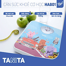 Cân sức khoẻ cơ học Tanita HA801 Nhật Bản Tanita, chính hãng nhật bản,cân cơ học,cân chính hãng,cân nhật bản,cân sức khoẻ y tế,cân sức khoẻ gia đình,cân sức khoẻ cao cấp,cân 120kg,cân 130kg, Cân sức khoẻ mini (HÌNH ĐỘNG VẬT NGỘ NGHĨNH)