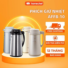 Phích giữ nhiệt Zojirushi dung tích 1L AFFB-10 sản xuất tại Nhật, bảo hành 1 năm|HÀNG CHÍNH HÃNG