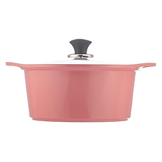 Nồi đúc ceramic vân đá chống dính đáy từ 20cm Green Cook GCS02-20IH - Hàng chính hãng