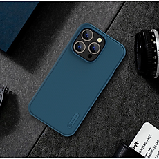 Ốp lưng dành cho iPhone 14 Pro Max hiệu Nillkin dạng sần - Hàng nhập khẩu