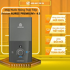Bình nóng lạnh trực tiếp Ariston 4500W AURES PREMIUM+ 4.5 - Hàng chính hãng