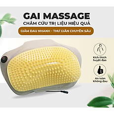 Gối massage hồng ngoại đau vai cổ lưng Shiatsu OKACHI JP-568