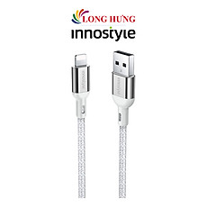 Cáp Innostyle PowerFlex USB-A to Lightnng MFI 1.5m 12W IAL150AL - Hàng chính hãng