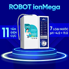 Máy Lọc Nước Điện Giải Ion Kiềm ROBOT ionMega 117 - Hàng Chính Hãng