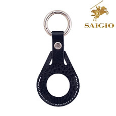 Bao Da Cao Cấp Dành Cho Apple AirTag, Chất Liệu Da Bò Thật 100%, AirTag Case Chống Sốc-Chống Bám Bụi-Chống Bám Vân Tay-Chống Xước - Hàng Chính Hãng SAIGIO