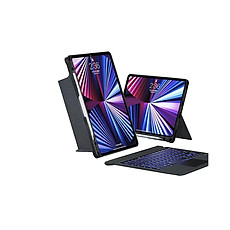 Bao Da Kèm Bàn Phím Không Dây WiWU Mag Touch Dùng Cho iPad 10.2/ 10.5, iPad Pro 11 inch/Air 4/Air5, iPad 12.9 2020/2021 có khay bút - Hàng chính hãng