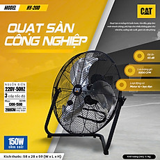 Quạt công nghiệp Caterpillar 20inch HV-20D - Làm mát nhà xưởng, kho bãi - HÀNG CHÍNH HÃNG