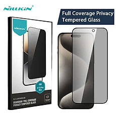 KÍNH CHỐNG NHÌN TRỘM cho iPhone 16 16 Plus 16 Pro 16 Pro Max 15 14 13 12 hiệu Nillkin Guardian – Hàng nhập khẩu
